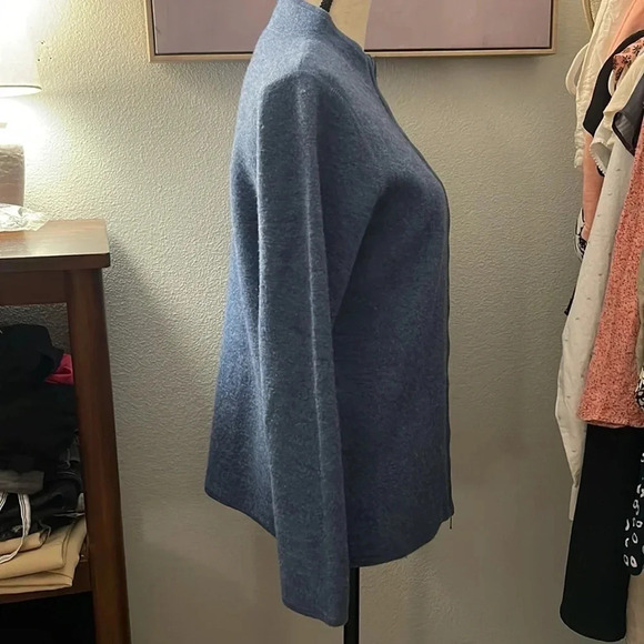 Pendleton Blue Zip Up Sweater - Picture 4 of 10